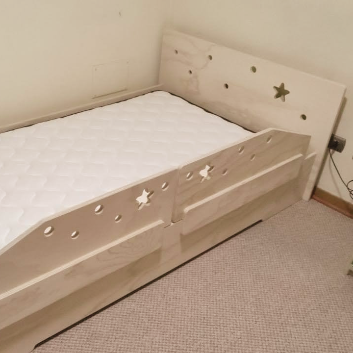 Cama Montessori Baranda Removible