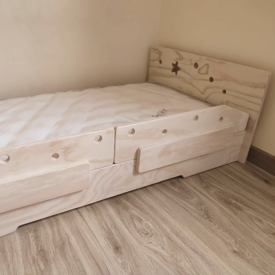 Cama Montessori Baranda Removible