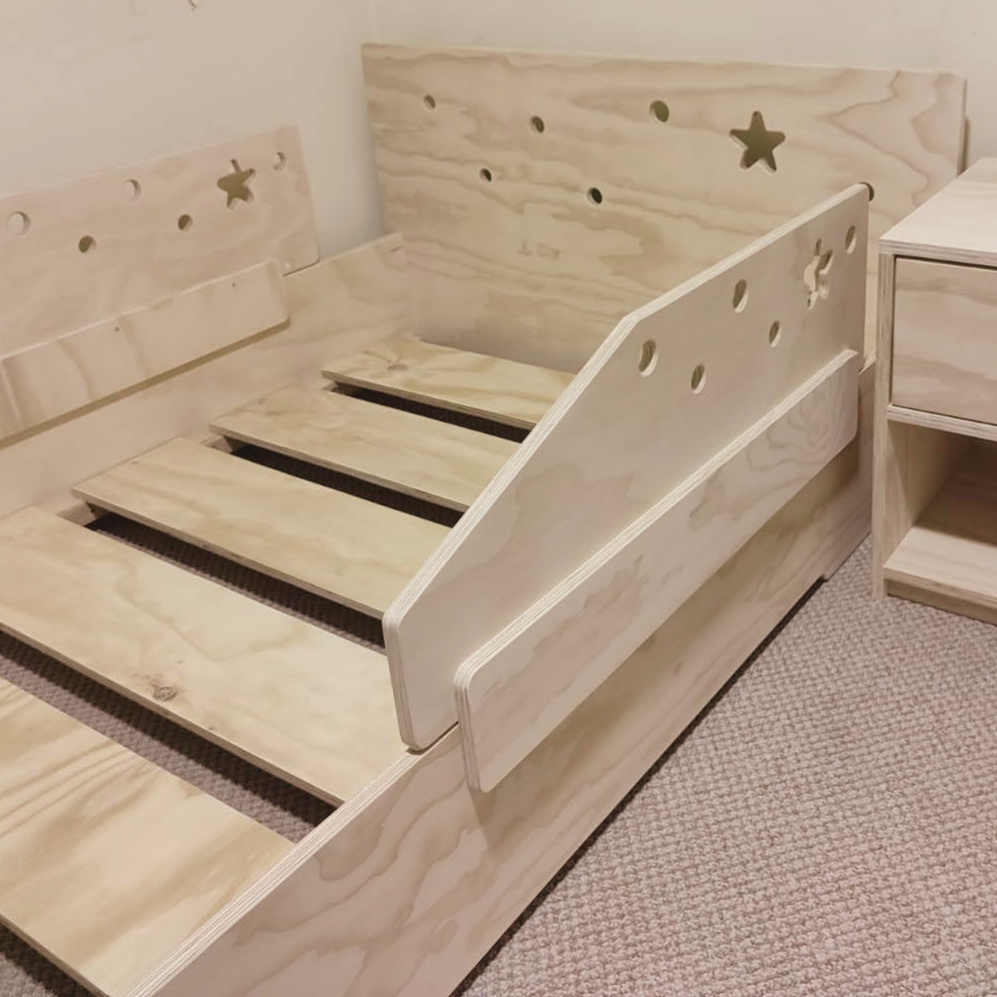 Cama Montessori Baranda Removible